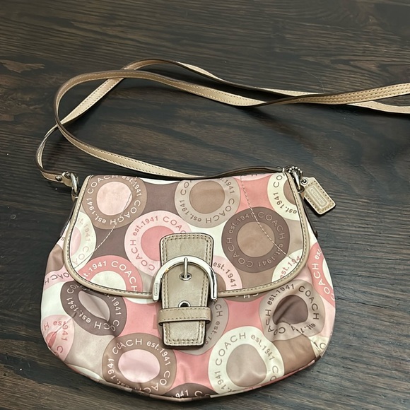Coach Snaphead Soho Signature crossbody scarf print - Picture 3 of 14
